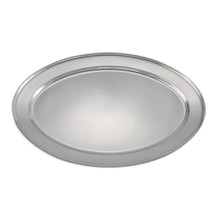 Winco Stainless Steel, 21.75 OPL-22 Oval Platter, 14.5-Inch - £32.38 GBP