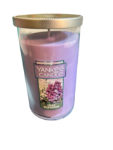 New Yankee Candle Lilac Blossoms 14.25 oz Medium  Pillar Candle new - £25.47 GBP
