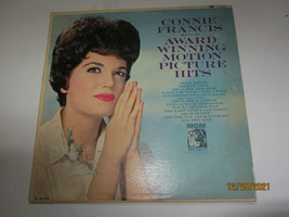 1963 12&quot; Lp Record Mgm T90027 Connie Frances Award Winning Motion Picture Hits - £7.96 GBP