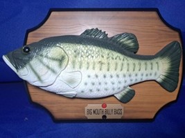 BIG MOUTH BILLY BASS SINGING LARGE MOUTH BASS 1999 GEMMY INDUSTRIES CORP - £18.67 GBP