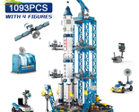HUIQIBAO Space Aviation Manned Rocket Building Blocks with Astronaut Fig... - £47.77 GBP