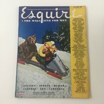 Esquire Magazine March 1945 Ederle&#39;s Conquest of the Chanel Feature, No Label - £71.01 GBP