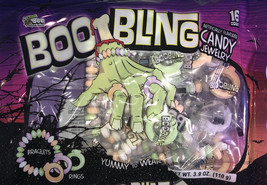 Ships Same Business DAY-Halloween Boo Bling Candy Jewelry, 16 Count-BRAND New - £5.44 GBP