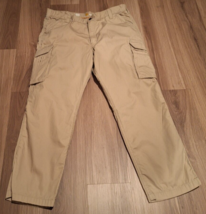 Carhartt Force Ripstop Cargo Work Pant 40x30 Khaki Men Relaxed Fit RN#14806 - $26.19