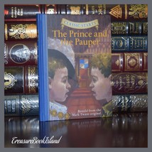 The Prince and the Pauper by Mark Twain New Illustrated Collectible Hardcover - £11.59 GBP