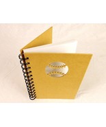 Baseball Notebook/Journal, 70 Pages, Recycled Paper, Cutout Sport Design... - $10.68 CAD