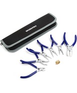 WORKPRO 7 Piece Jewelers Pliers Set Jewelry Making Tools Kit with Easy C... - $61.67 CAD