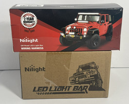Nilight LED Light Bar 18001F-B for Jeep + Offroad Wiring Harness Kit 100... - $41.39 CAD