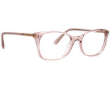 Coach Eyeglasses HC 6192U 5552 Transparent Pink Butterfly Frame 52[]17 145 - $99.99