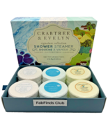 Crabtree &amp; Evelyn Shower Steamer Tablets 12pc Nantucket Briar,Gardeners,... - $327.75 MXN