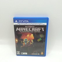 Minecraft (Sony PlayStation Vita, 2014) Japanese Import Region Free - £8.60 GBP