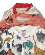 Baby Boy/Girl Sleepers Lot 18M – Burt’s Bees, Carter’s, Stripes, Reindeer, Tract image 6