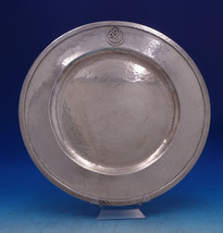 Arts &amp; Crafts by Sturm Sterling Silver Serving Plate Hand Hammered Ohio (#7077) - £2,024.52 GBP