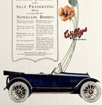 Willys Knight 1910s Toledo Auto Advertisement Automobilia Lithograph HM1C - $1,131.54 MXN