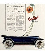 Willys Knight 1910s Toledo Auto Advertisement Automobilia Lithograph HM1C - $59.99