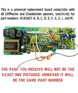 Chamberlain Circuit Board 41A5021-C 41A5021-D 41A5021-E 41A5021-F 41A5021-I - $135.82 CAD