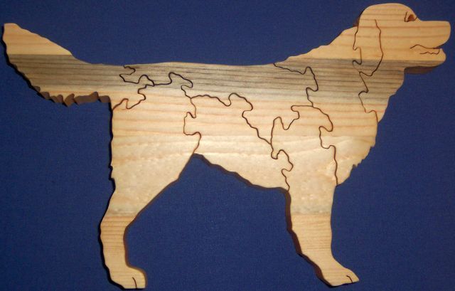 Unique wooden puzzle Retriever - £14.27 GBP