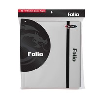 1 BCW Matte White Folio 9-Pocket Album - $19.59