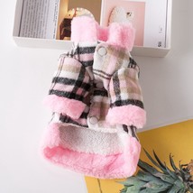 Pet Dog Clothes Lattice Coat Autumn Winter Dogs Pet Clothing Costume Clothes For - £50.66 GBP