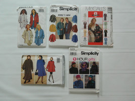 Sewing Patterns Butterick 6919 4158 McCalls 9636 Simplicity 7315 9224 - XS S M - £15.92 GBP