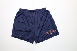 Vintage Y2K 2000 Majestic Mens XL Spell Out Above Knee Detroit Tigers Shorts USA - £34.95 GBP