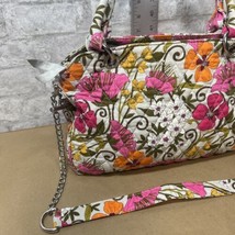 Vera Bradley Tea Garden Purse Handbag Bag W Strap - £19.70 GBP