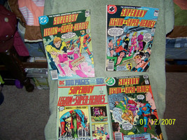 lot of {4} vintage 1970&#39;s  dc  comic books{superboy and the legion of super-hero - £18.82 GBP