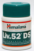 2 PK Himalaya Liv 52 DS 60 Pills Liver Repair Free Shipping - £17.09 GBP