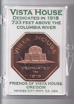 VISTA HOUSE Oregon Dedicated 1918 Token - £15.80 GBP