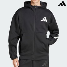 adidas Z.N.E. Hooded Track Jacket Men&#39;s Casual Jacket Sports Top AsiaFit... - $107.79