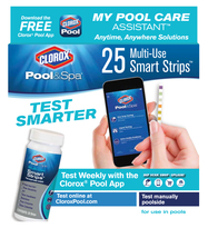Clorox Pool and Spa, My Pool Care Assistant Test Strips, 25 Count - £14.72 GBP