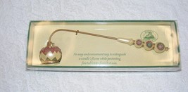 Nib 1999 Boston Warehouse Opulent Ornaments Candle Snuffer - £9.58 GBP