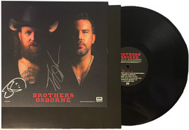 Brothers Osborne signed 2023 Self Titled 11x11 Art Card/Album Cover/LP/Vinyl Rec - £120.23 GBP