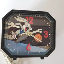 Vintage 1994 Bugs Bunny Space Jam Alarm Clock Westclox Electric Warner Bros USA - £7.80 GBP