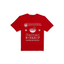 Maruchan Boys Ramen Graphic Crew Neck T-shirt, Size XL (14-16) Color Red - $12.86