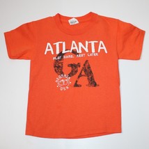 Delta Pro Weight Unisex Boy&#39;s or Girl&#39;s Atlanta Graphic T Shirt Tee size... - $2.99
