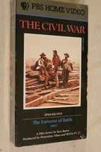 PBS The Civil War VHS Tape Universe Of Battle 1863 Episode 5 Sealed S2B - £6.98 GBP