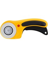 OLFA 60mm Ergonomic Rotary Cutter (RTY 3/DX) Rotary Fabric Cutter w/Blad... - $96.23 CAD