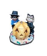 Vtg Zingle Berry Happy Halloween 2000 Figurine Votive Tealight Candle Ho... - €28,10 EUR