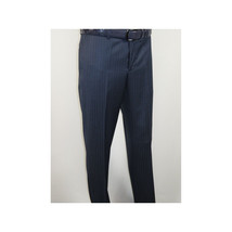 Men Suit BERLUSCONI Turkey 100% Italian Wool Super 180's Vested #Ber3 Ink Blue image 11