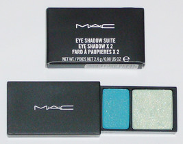 MAC Cosmetics Eye Shadow Duo Suite - Shallow V. Deep Green B - £15.71 GBP