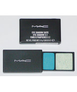 MAC Cosmetics Eye Shadow Duo Suite - Shallow V. Deep Green B - £15.72 GBP