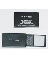 MAC Cosmetics Eye Shadow Duo Suite - Smoke &amp; Ash Silver - £15.72 GBP