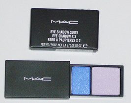 MAC Cosmetics Eye Shadow Duo Suite - Blue Zone - £15.91 GBP