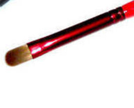 MAC 316 SE Lip Eye Liner Concealer Short Handle Brush RED - £11.17 GBP