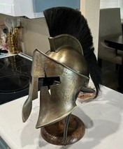 Replica casco spartano medievale re Leonida 300 film casco - gioco di ruolo - £72.77 GBP