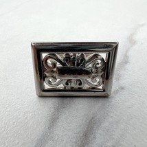 Swank Vintage Silver Tone Ornate Scroll Single Cufflink - £4.74 GBP