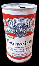 Vintage Old Budweiser Beer Can Metal Sign 8x12in  Garage Mancave 21 - $24.74