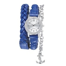 AVON &quot;Wrap Me Up Watch&quot; (Quartz movement, Wrap Band / Charm Bracelet) ~ ... - $19.53