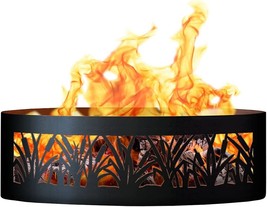 Outdoor Fire Ring, 48 X 48 X 12, Unpainted, By Pd Metals, Model Number C... - £310.53 GBP